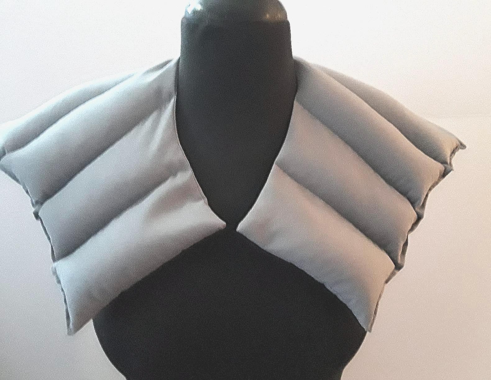 Wärmekissen Für Nacken Und Schultern/Reis-Heizkissen, Leinsamen, Mikrowellen-Heizkissen Parfümiert Oder Nicht - Geschenk Männer Frauen Grau von Etsy - Essiedesigns