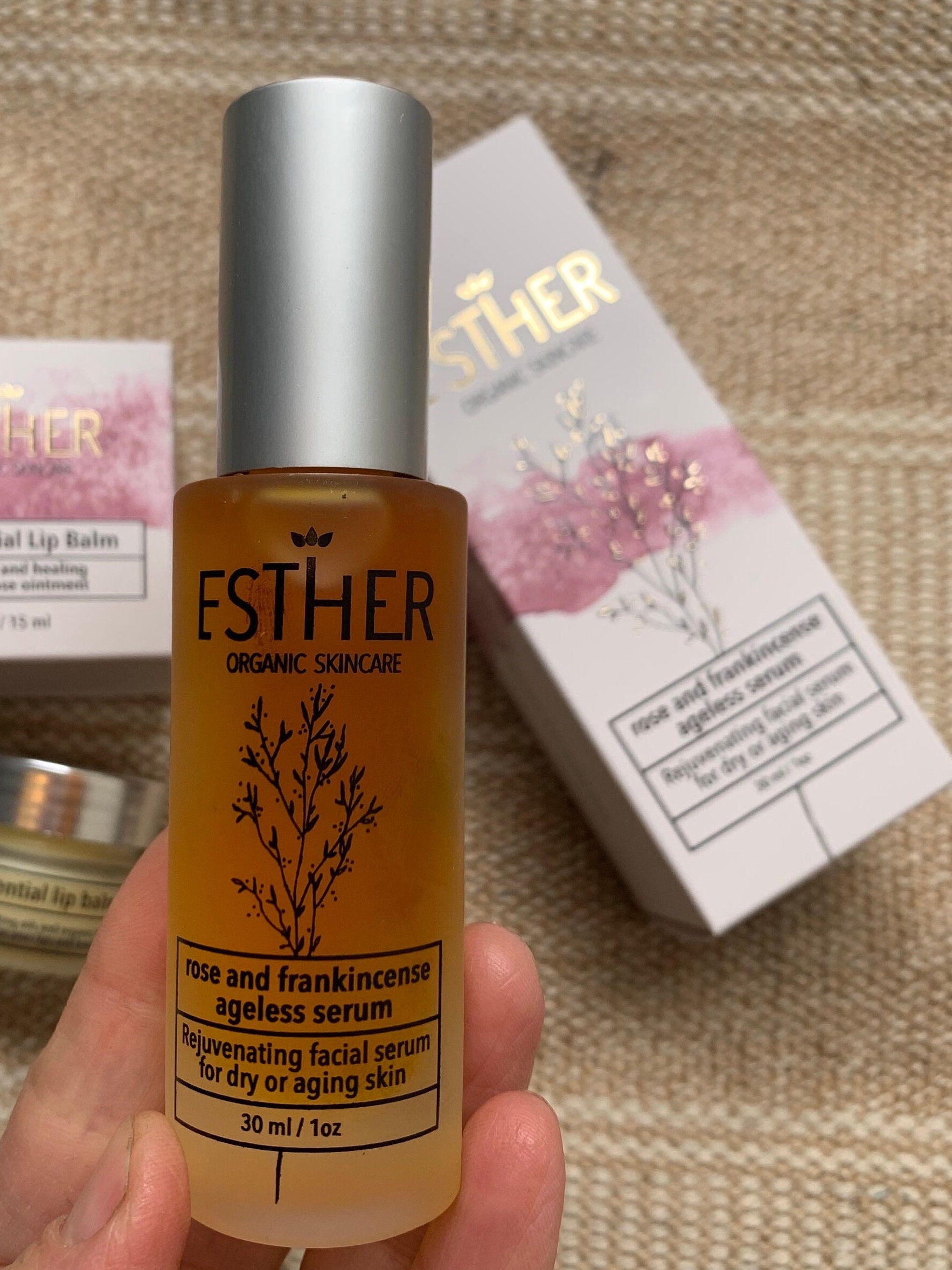 Rose Und Frankinsence Rejuvinierendes Gesichtsserum, Anti-Aging Nährende Ölmischung, Luxuriöses von Etsy - EstherSkincare