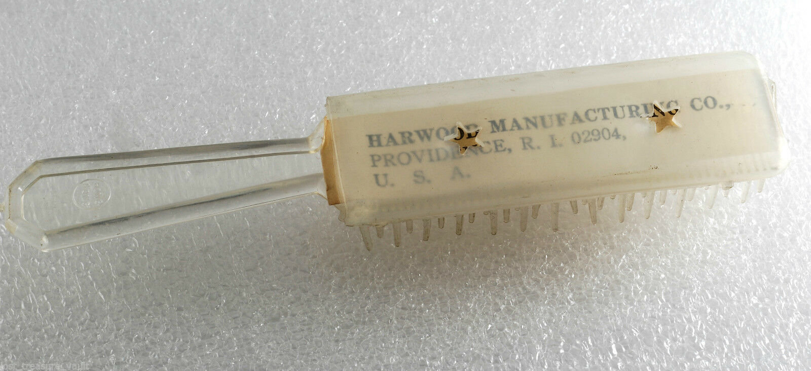 Jahrgang Durchsichtigen Kunststoff Harwood Herstellung Kind Puppe Bürste Kamm All-In-One von Etsy - EternalBohemian