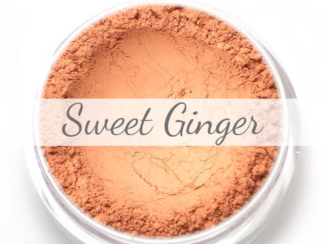 Coral Blush Probe - "Sweet Ingwer" | Natürliche Matte Koralle/Melone/Pfirsich Erröten Vegan von Etsy - Etherealle