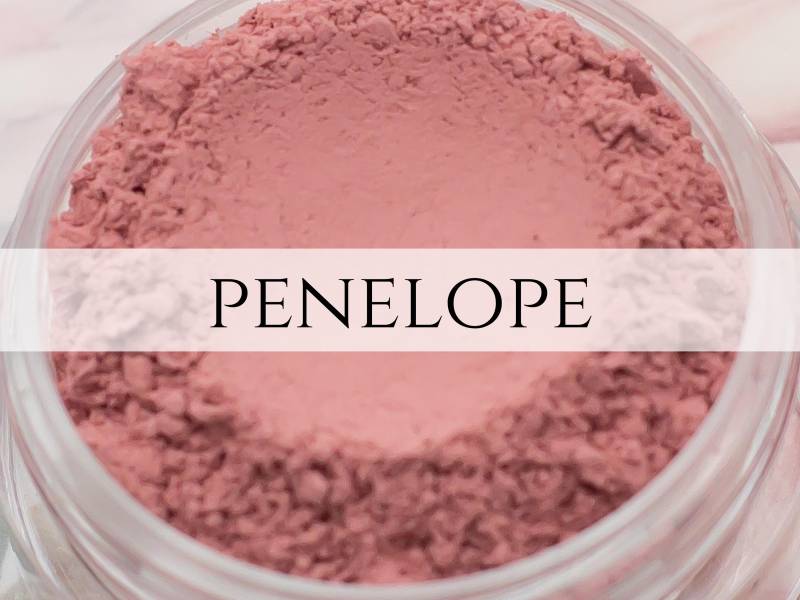 Eyeshadow Sample Penelope Matte Rose Pink Ganz Natürlich Veganes Mineral Make Up von Etsy - Etherealle