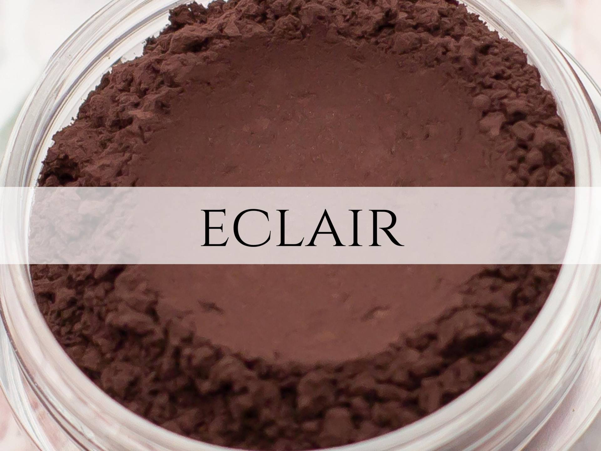 Eyeshadow Sample Von Eclair Dunkel Schokobraun von Etsy - Etherealle