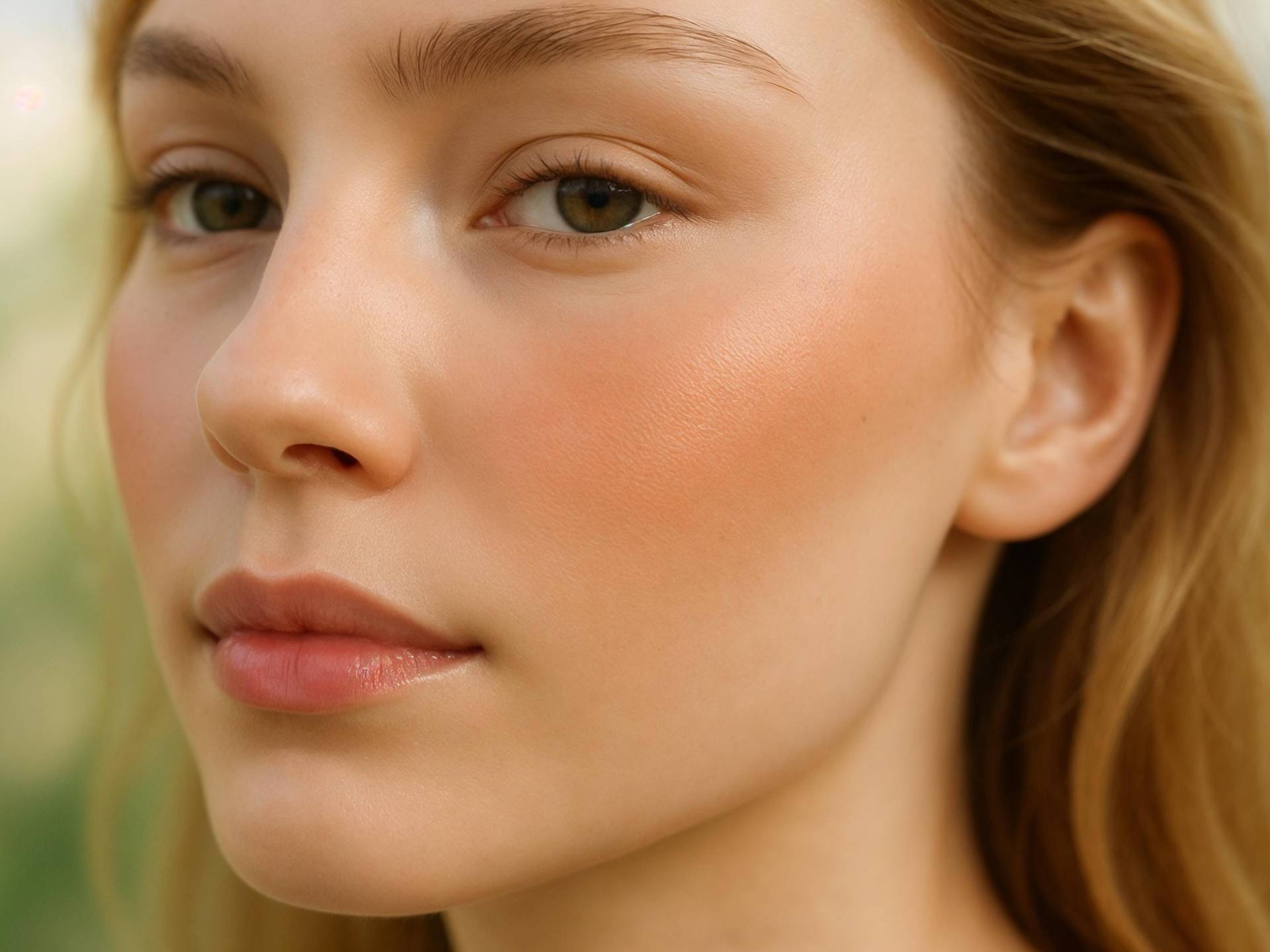Golden Peach Blush - "Sommerfrucht" | Natürlicher Pfirsich Mit Goldschimmer 4.5G Nettogew. Vegan." von Etsy - Etherealle