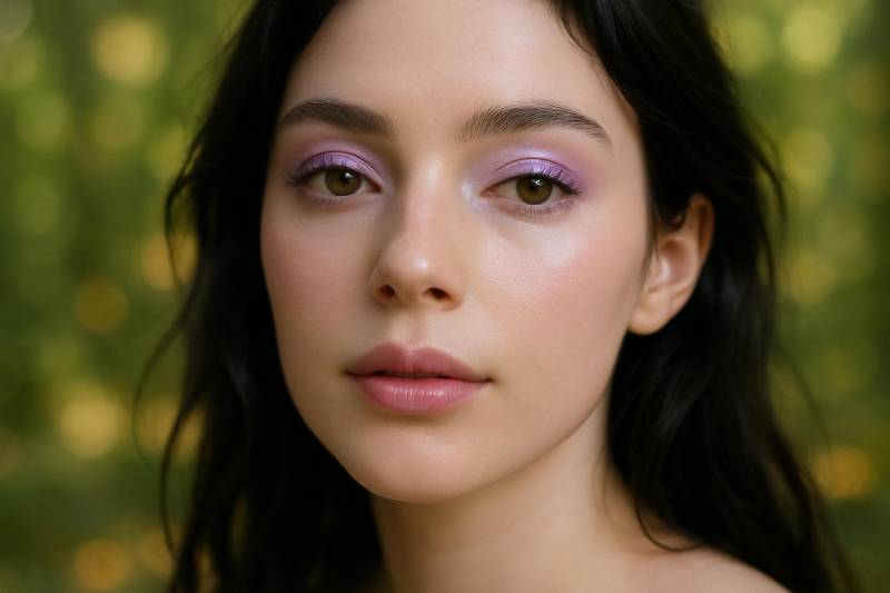 Lila-Lila Lidschatten - "Dreamy" Vegan Mineral Eyeshadow." von Etsy - Etherealle