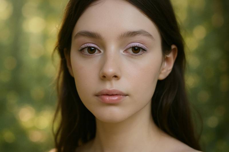 Matte Light Pink Eyeshadow Vegan Mineral Makeup Tüll von Etsy - Etherealle