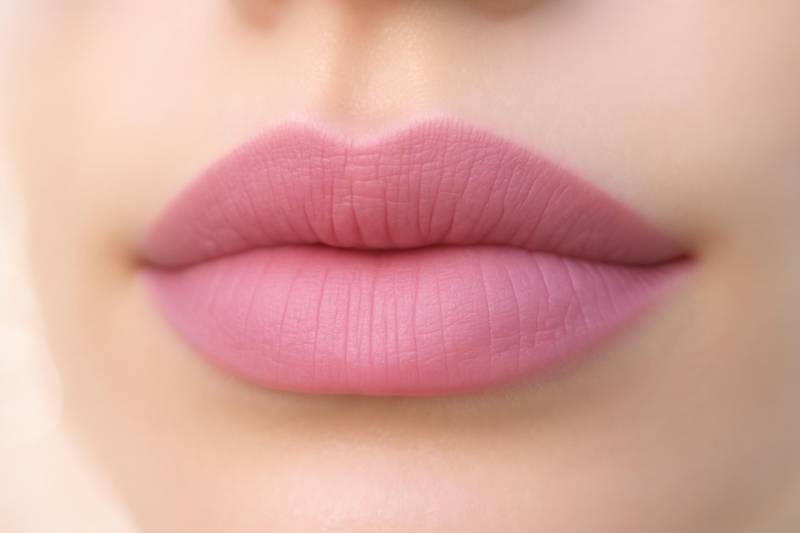 Matte Lippenstift "Kitten" Hellrosa, Vegan Mineralformel von Etsy - Etherealle