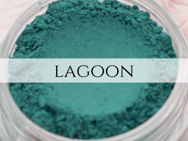 Matte Teal Lidschatten Probe Von Lagoon Vegan Mineral Makeup von Etsy - Etherealle