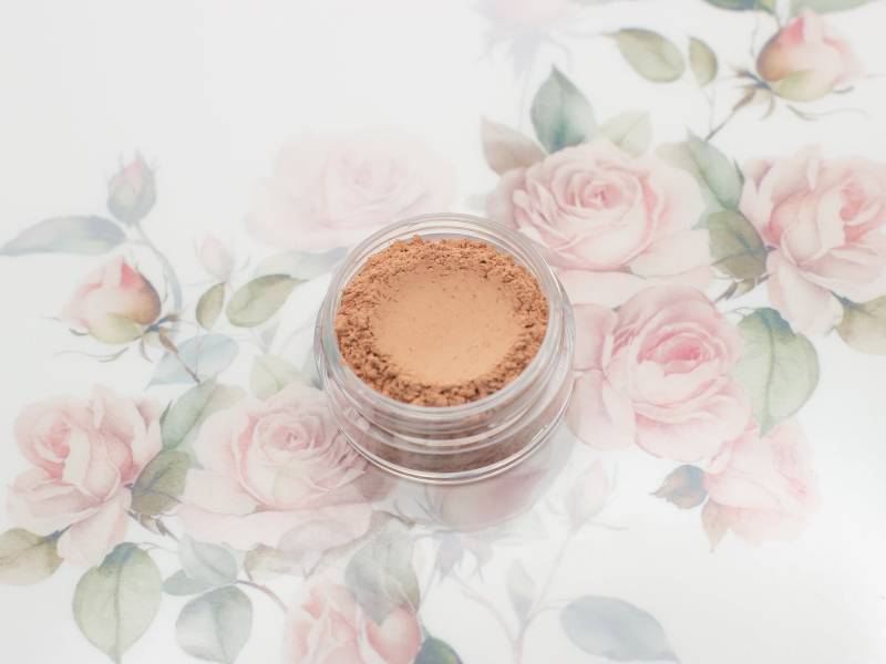 Matter Pastell Peach Lidschatten - "Peachfuzz" Vegan Mineral Makeup." von Etsy - Etherealle