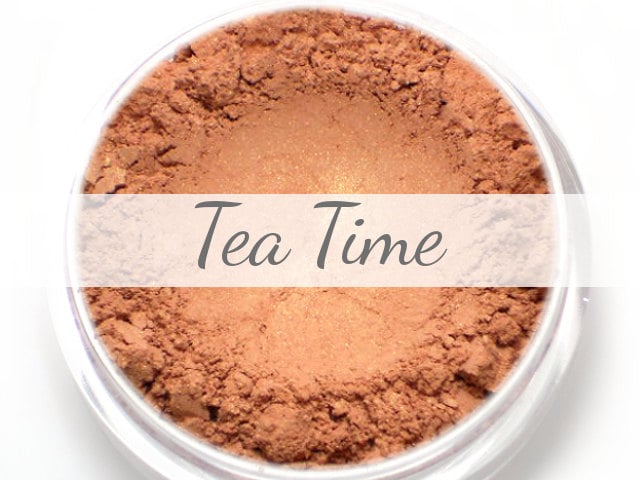 Mineral Erröten Probe - "Tea Time" | Pfirsich Rosa Mit Goldenen Schimmer Vegan Mineral Erröten Probe - "Tea Time" | Pfirsich Rosa Mit Goldenen Schimmer Vegan von Etsy - Etherealle