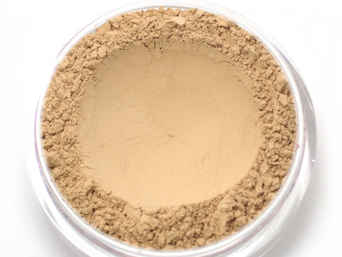Mineral Make-Up Foundation - "Mandel" Wunder-Pulver-Formel von Etsy - Etherealle