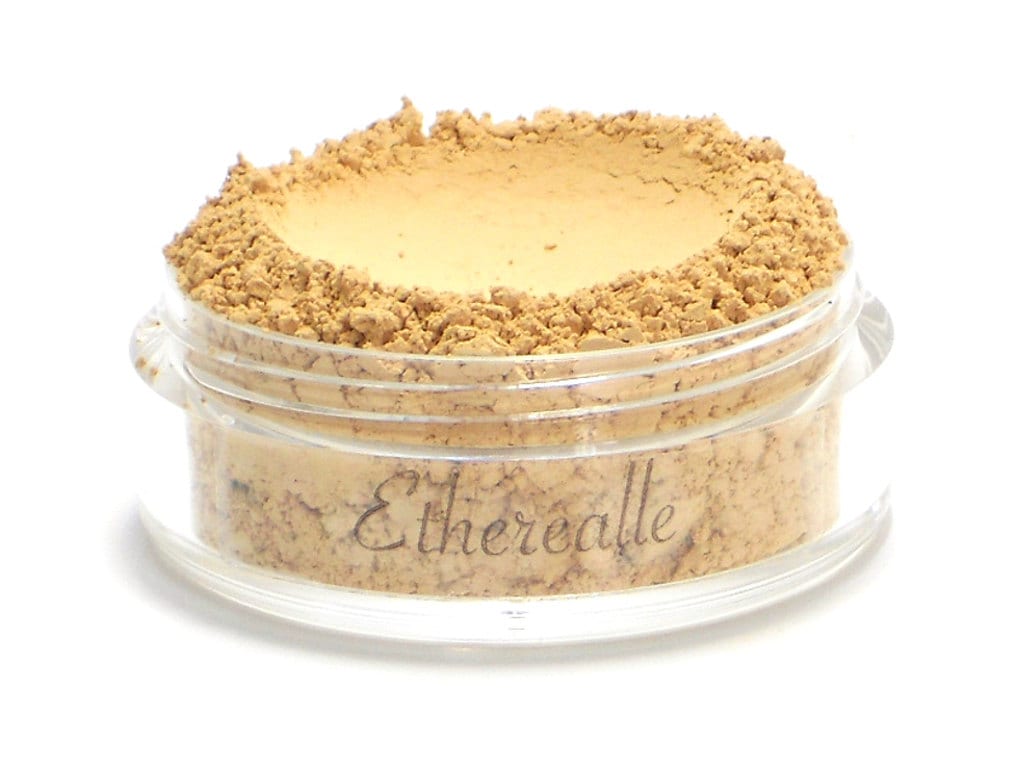 Mineral Makeup Foundation Zarte Mandel, Mattes Finish | 7G Glas von Etsy - Etherealle