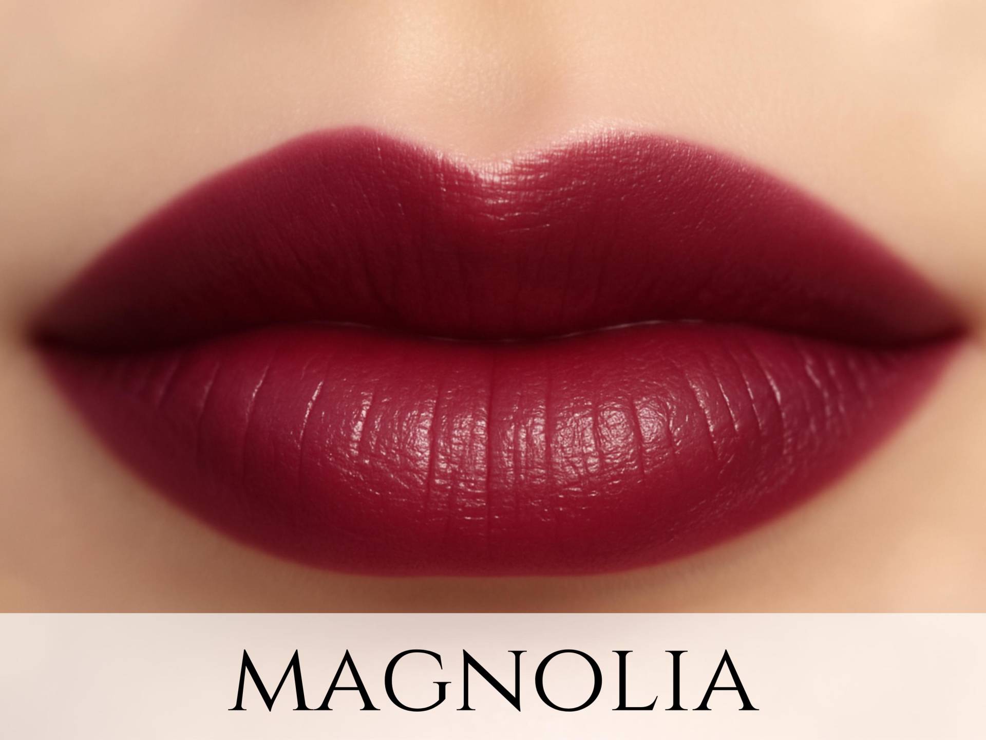 "Probe Des Veganen Minerallippenstifts - "Magnolia" | Dunkles Himbeerrosa Mit Natürlichem Make-Up." von Etsy - Etherealle