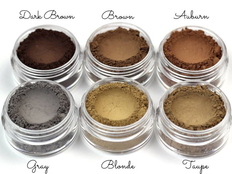 Vegan Mineral Augenbrauenpuder Natürliches Make Up Pigment | 2G von Etsy - Etherealle