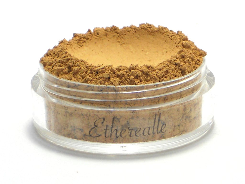 Vegan Mineral Powder Foundation "Caramel" Mittlerer Farbton - 7G Tiegel Vegan Mineral Powder Foundation "Caramel" Mittlerer Farbton - 7G Tiegel von Etsy - Etherealle