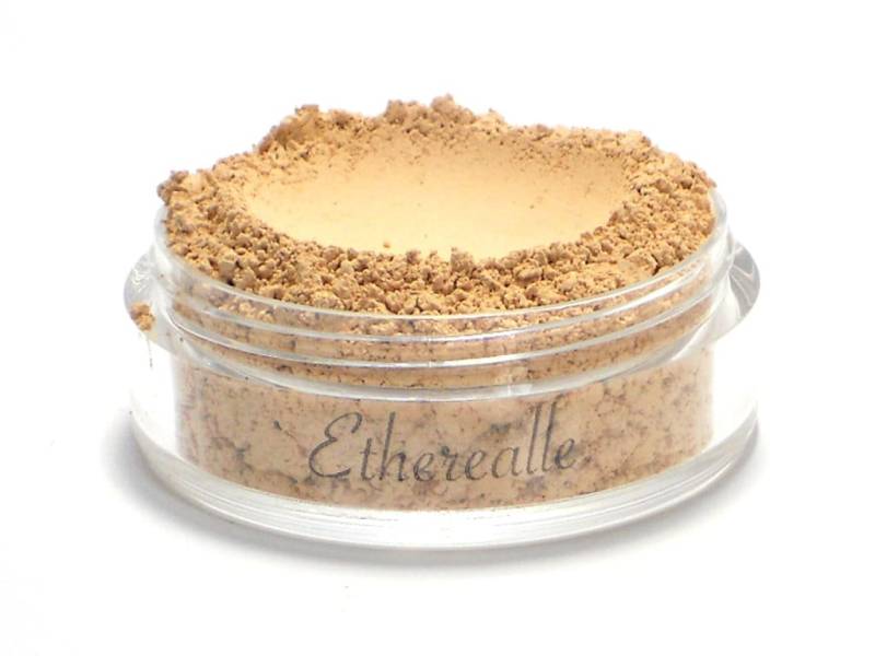 Vegan Mineral Powder Foundation Zarte, Matte Creme Mit Leichtem Rosa Unterton von Etsy - Etherealle