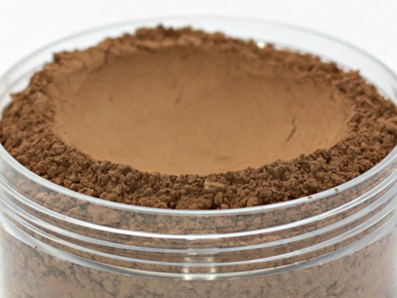 Vegan Mineral Puder Foundation "Truffle" Sehr Dunkler, Neutraler Unterton, 7G von Etsy - Etherealle