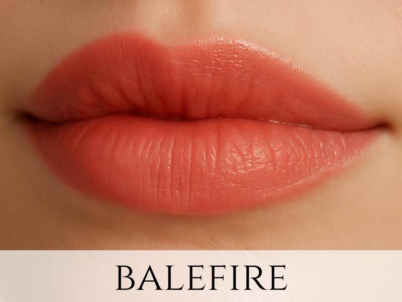 Vegane Lippen & Wangen Creme Blush Orange Probe "Balefire" von Etsy - Etherealle