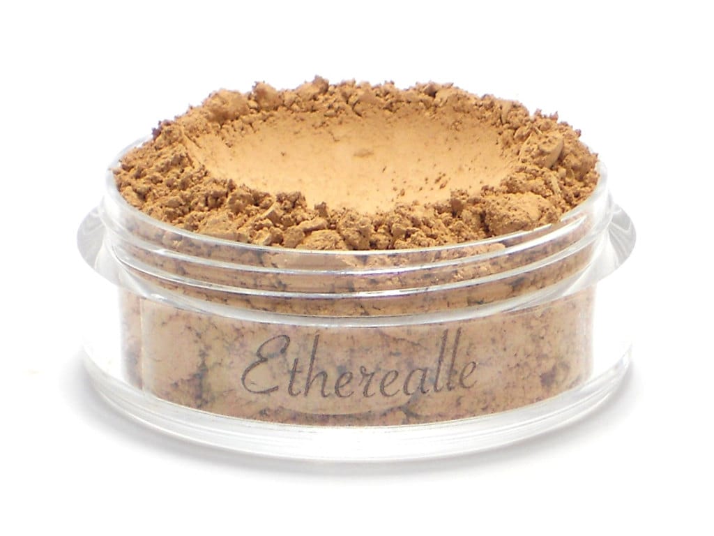 Vegane Mineral Puder Foundation "Mustmeg' Mittlere Neutral Nuance von Etsy - Etherealle