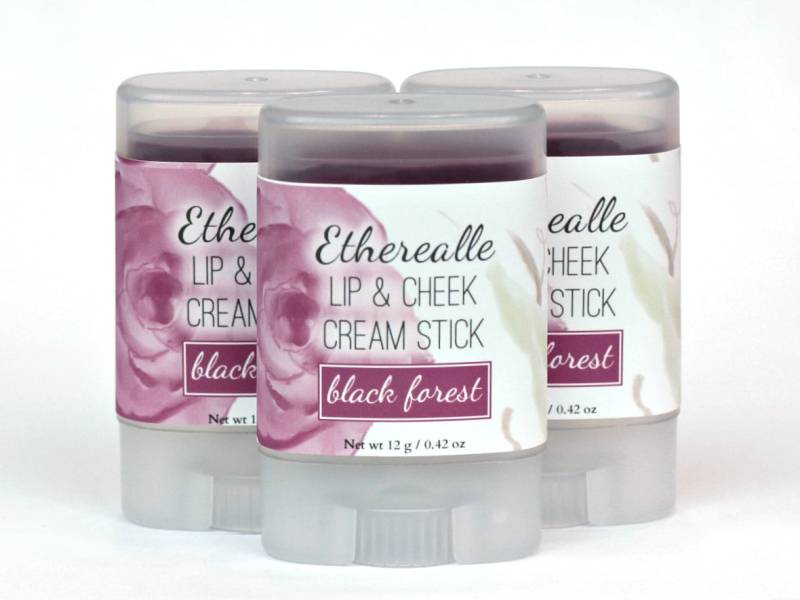 "Veganer Lippen & Wangen Tint - "Schwarzwald" | Dunkelrote Pflaume/Wein-Lippenstift Creme-Rouge Creme-stift." "Veganer Lippen & Wangen Tint - "Schwarzwald" | Dunkelrote Pflaume/Wein-Lippenstift Creme-Rouge Creme-stift." von Etsy - Etherealle