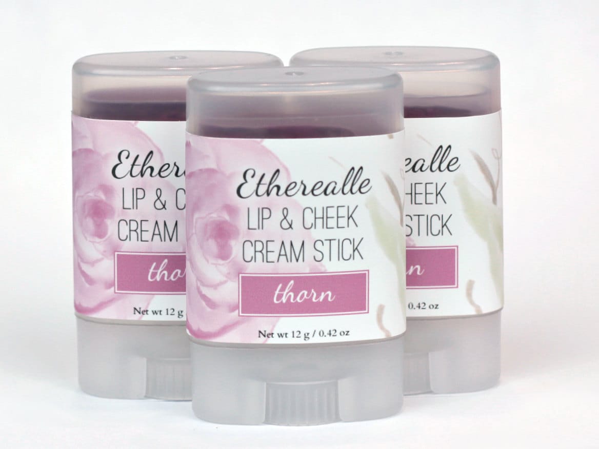 "Veganer Lippen & Wangen Tint - "Thorn" | Medium Plum Lipstick/Cream Blush Creme Stick." "Veganer Lippen & Wangen Tint - "Thorn" | Medium Plum Lipstick/Cream Blush Creme Stick." von Etsy - Etherealle