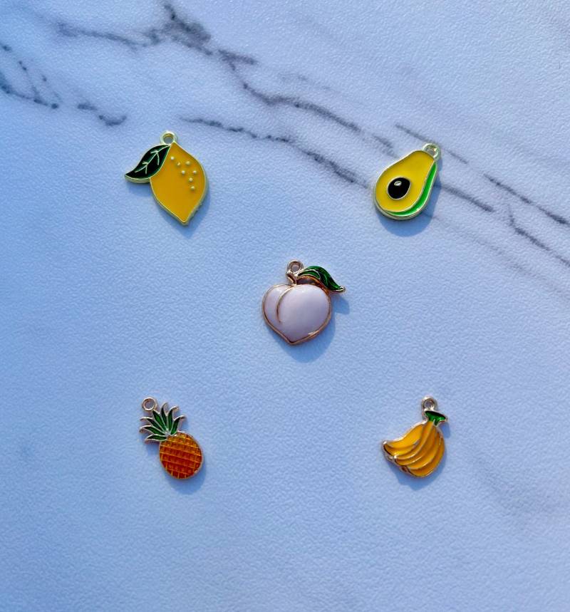 Obstnagel Anhänger, Obstnägel, Charms von Etsy - EuphoricNailsDesign
