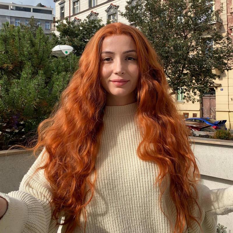 Lange Gewellte Kupfer Ginger 13 X 4 Lace Front Glueless Perücke Cosplay Merida Lange Gewellte Kupfer Ginger 13 X 4 Lace Front Glueless Perücke Cosplay Merida von Etsy - Evanesswigs