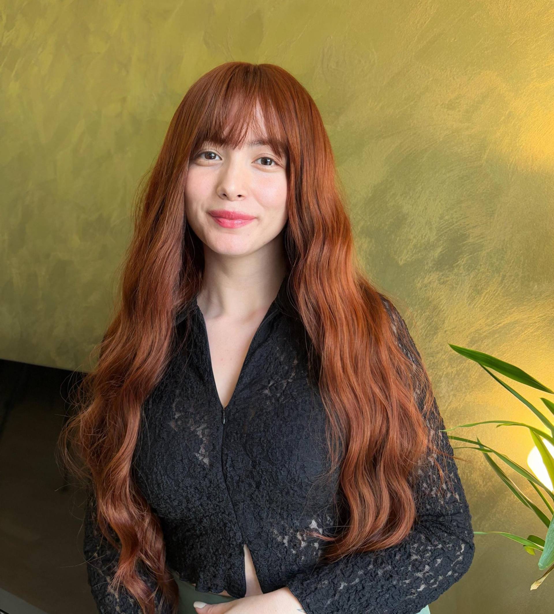 Lange Gewellte Kupfer Ginger Perücke Mit Pony Cosplay Merida Perücken Lange Gewellte Kupfer Ginger Perücke Mit Pony Cosplay Merida Perücken von Etsy - Evanesswigs