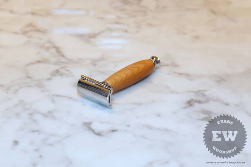 Rasur Razor - Handgemachte Kirschholz Rasierer/Mach 3/Gillette Fusion von Etsy - EvansWoodshopCo