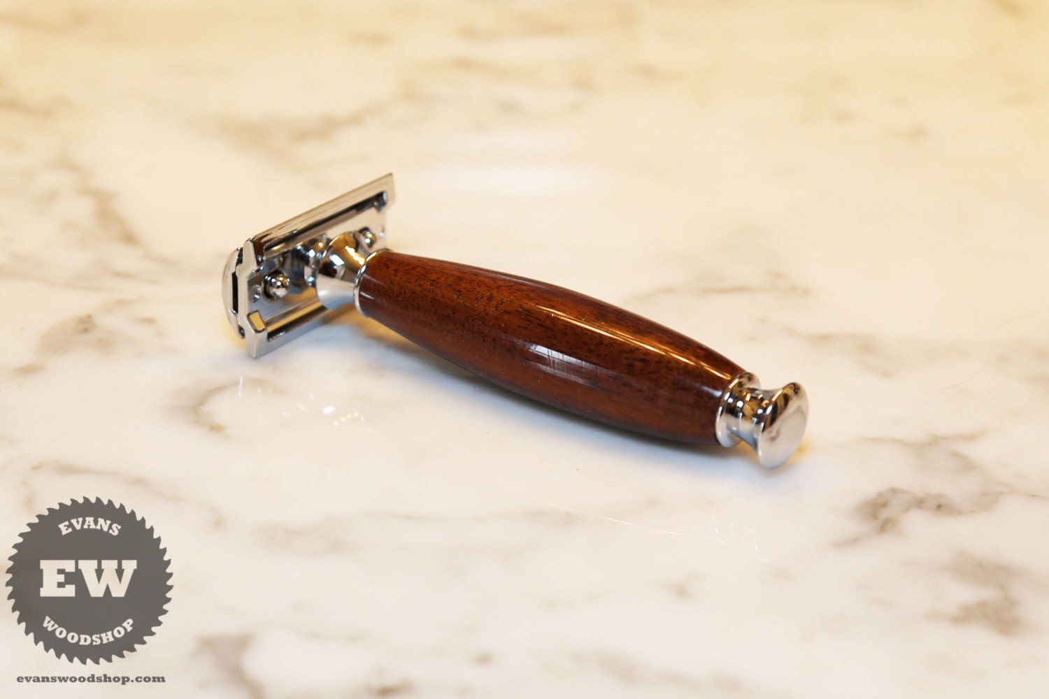 Rasur Razor - Handgemachte Walnuss Rasierhobel/Mach 3/Gillette Fusion von Etsy - EvansWoodshopCo