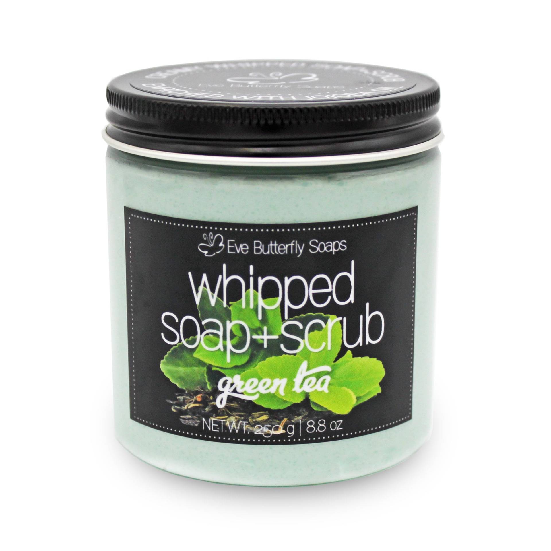 Whipped Soap+Scrub "Green Tea" | Dusch Peeling, Zucker Duft Nach Grünem Tee Und Zitrusnoten Whipped Soap+Scrub "Green Tea" | Dusch Peeling, Zucker Duft Nach Grünem Tee Und Zitrusnoten von Etsy - EveButterflySoaps
