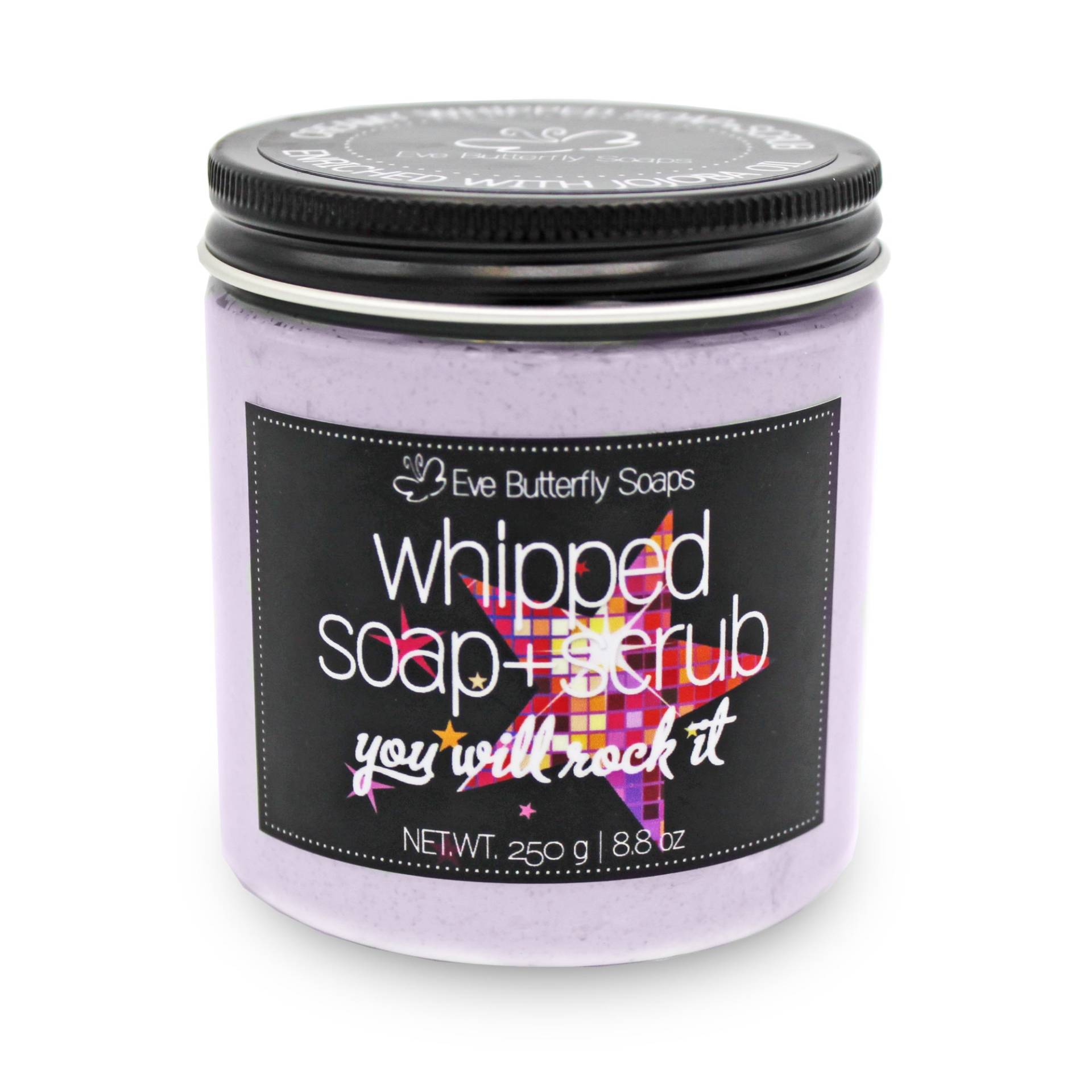 Whipped Soap+Scrub "You Will Rock It" - Cremeseife Mit Peeling | Dusch Peeling, Duft Nach Blaubeeren Und Himbeeren Whipped Soap+Scrub "You Will Rock It" - Cremeseife Mit Peeling | Dusch Peeling, Duft Nach Blaubeeren Und Himbeeren von Etsy - EveButterflySoaps