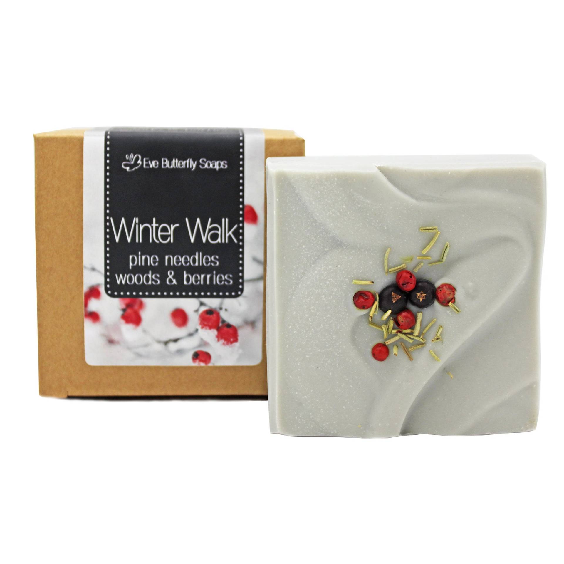 xmas Soap "Winter Walk" | Würzig-Frisch Nach Pinie, Hölzern, Tanne Und Einem Hauch Zimt & Piment xmas Soap "Winter Walk" | Würzig-Frisch Nach Pinie, Hölzern, Tanne Und Einem Hauch Zimt & Piment von Etsy - EveButterflySoaps