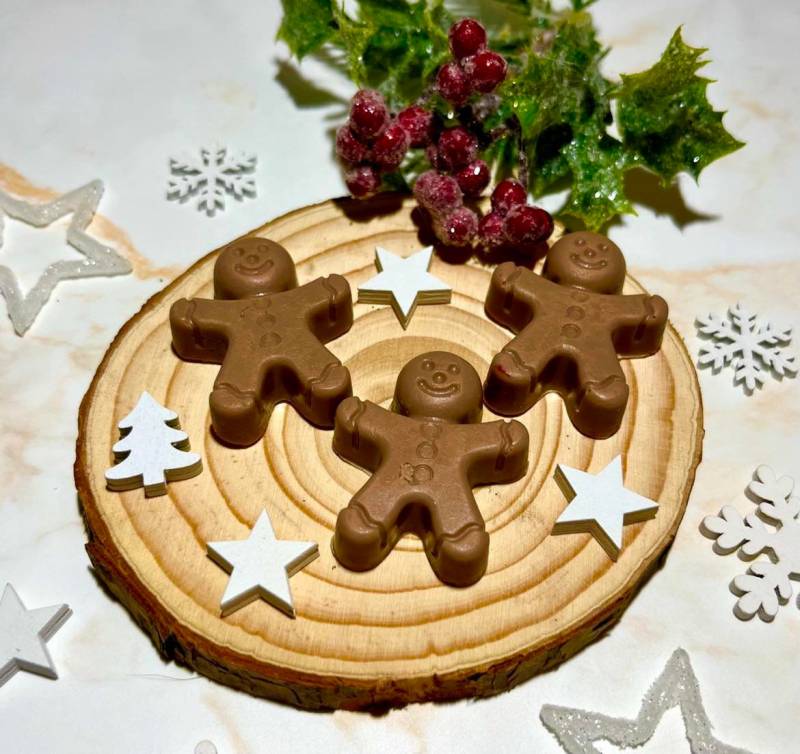 Handgemachte Lebkuchenmann Seife Sheabutter Geschenk Zu Weihnachten von Etsy - EveCraftYourDreams