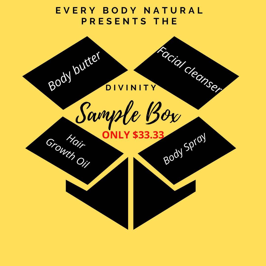 Divinity Sample Box Divinity Sample Box von Etsy - EveryBodyNatural
