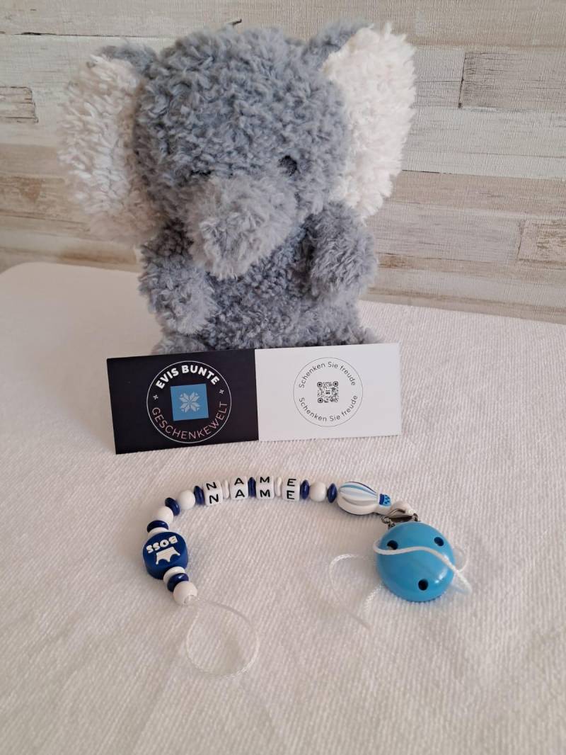 Personalisierte Schnullerkette, Schnullerkette von Etsy - EvisGeschenkewelt