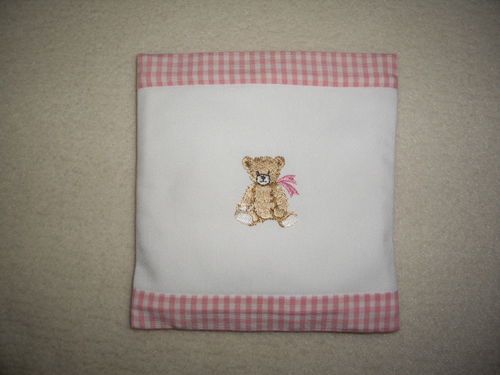 Kinder - Baby - Dinkelkissen Teddy - Bestickt von Etsy - ExclusiveStickereien