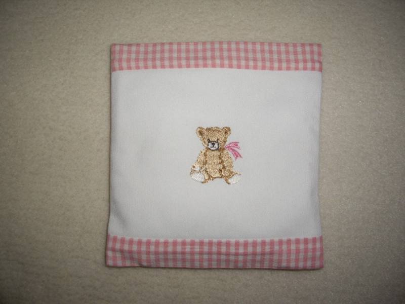 Kinder - Baby - Dinkelkissen Teddy - Bestickt von Etsy - ExclusiveStickereien