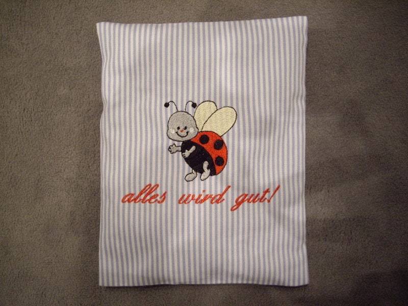 Kirschkernkissen von Etsy - ExclusiveStickereien