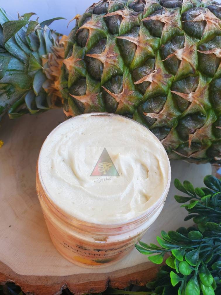Alle Natürlichen Ananas Dreh Schlagsahne Körperbutter Duftende Vegan Und Grausamkeit Frei Hausgemachte 8 Unzen Alle Natürlichen Ananas Dreh Schlagsahne Körperbutter Duftende Vegan Und Grausamkeit Frei Hausgemachte 8 Unzen von Etsy - EyeCreateLLC