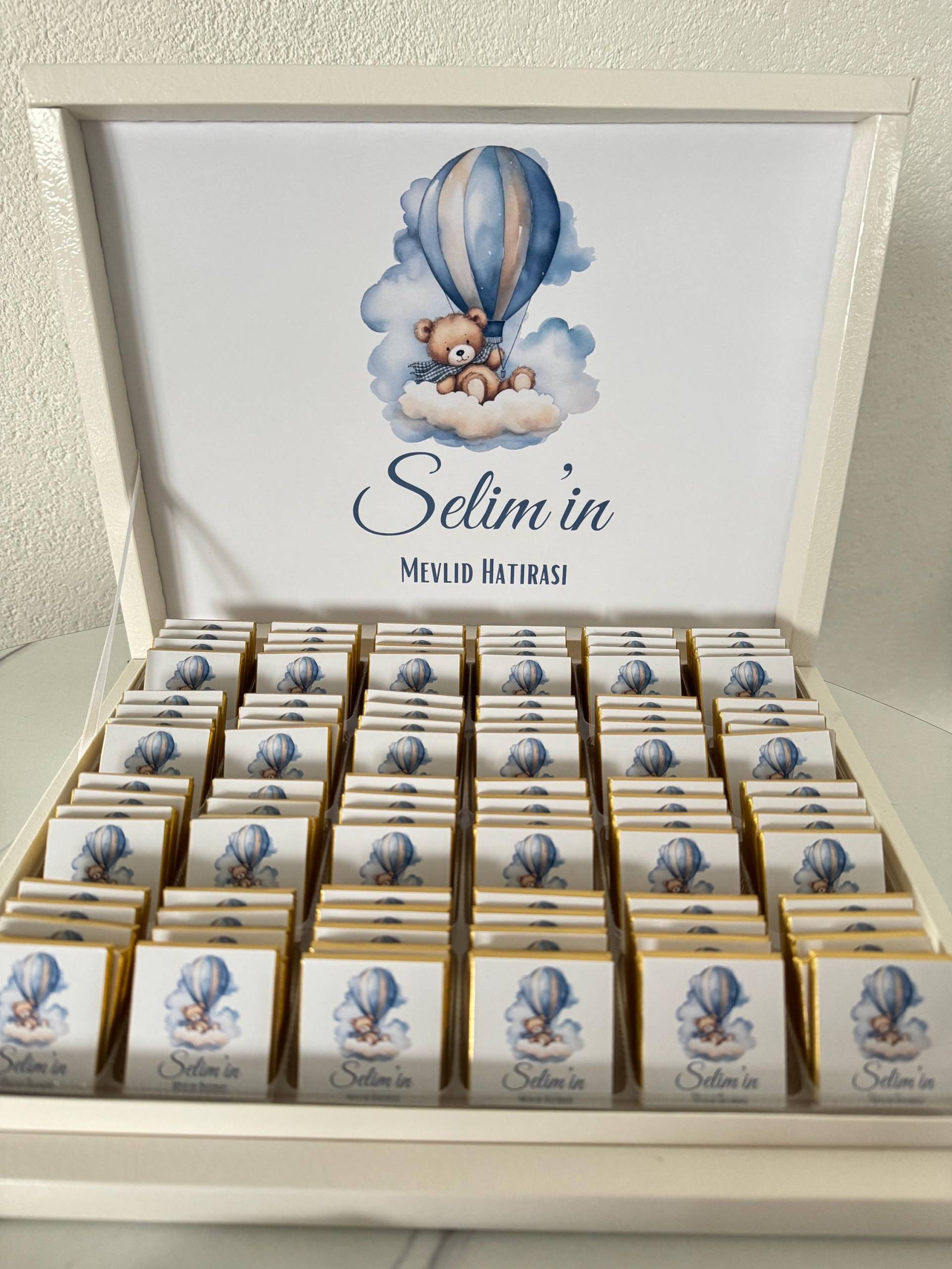 Personalisierte Schokoladenbox Zur Geburt Baby Geschenk Mit Name Taufgeschenk Junge von Etsy - EymaKunst