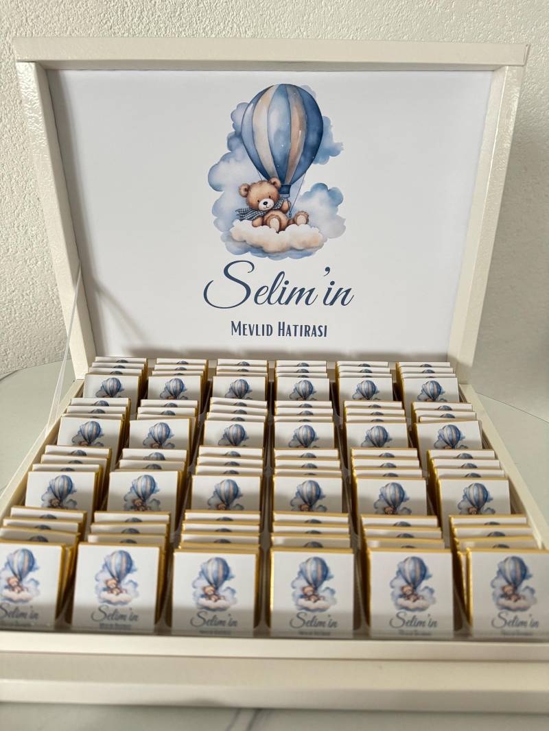 Personalisierte Schokoladenbox Zur Geburt Baby Geschenk Mit Name Taufgeschenk Junge von Etsy - EymaKunst