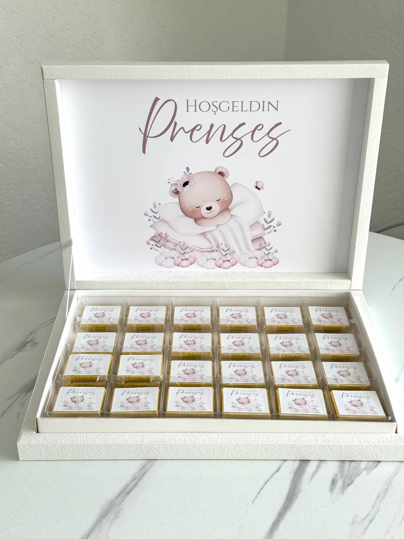 Personalisiertes Mevlid Gastgeschenk Baby Mädchen - Schokolade Mit Name Hoşgeldin Prenses Shower Geschenk Taufe Personalisiertes Mevlid Gastgeschenk Baby Mädchen - Schokolade Mit Name Hoşgeldin Prenses Shower Geschenk Taufe von Etsy - EymaKunst
