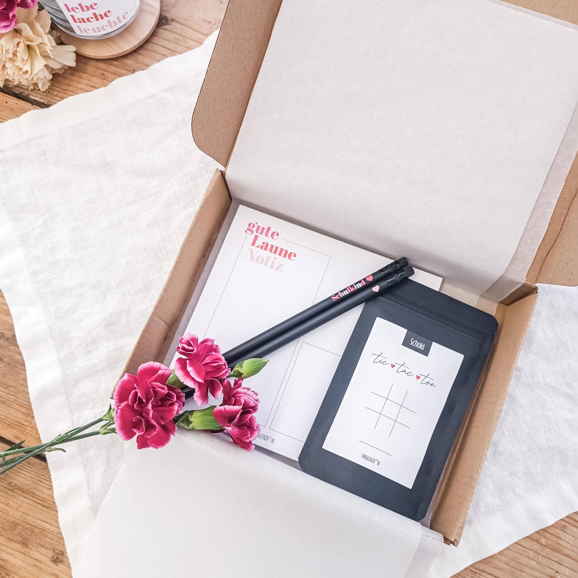 Geschenkset Schulkind Mädchen - Süßer Start Ins Schulabenteuer von Etsy - FRAULENZAIN