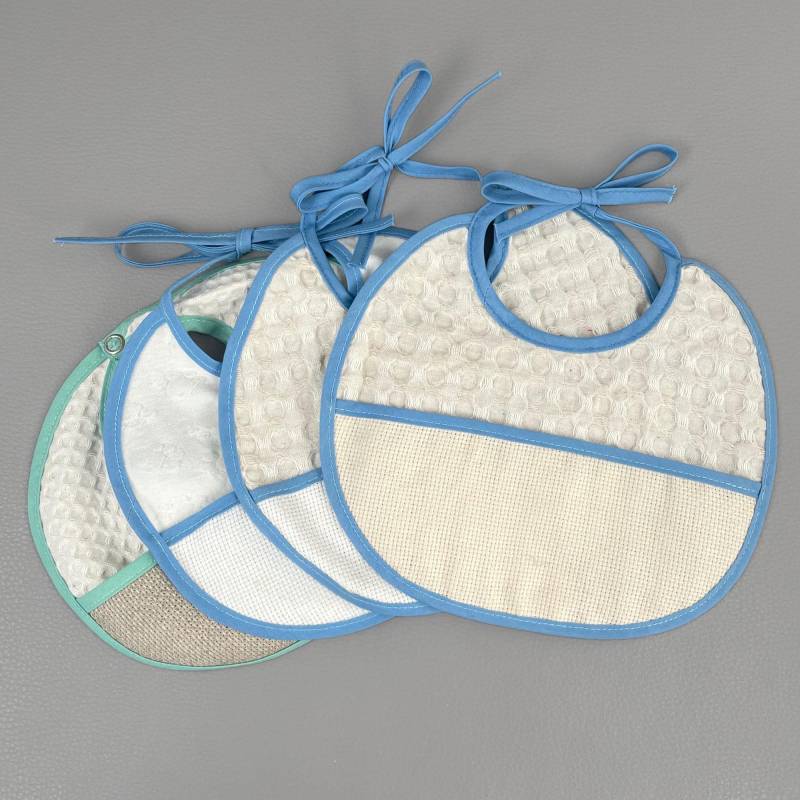 Besticktes Baby-Lätzchen Aus Öko-Tex-Gewebe Besticktes Baby-Lätzchen Aus Öko-Tex-Gewebe von Etsy - FUTURCOMPOSE