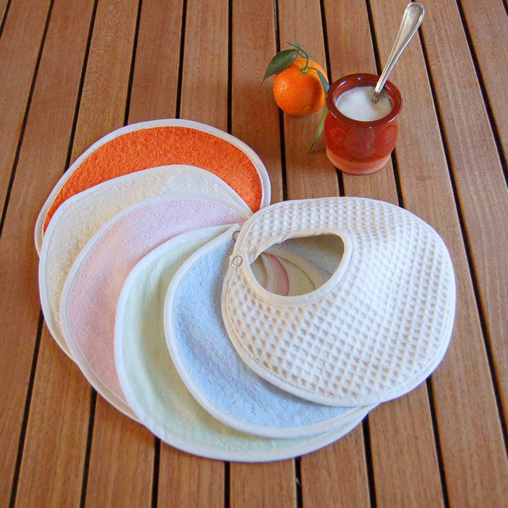 Doppelseitiges Baby-Lätzchen, Neugeborenengröße, Öko-Tex-Gewebe, Reduzierter Preis Doppelseitiges Baby-Lätzchen, Neugeborenengröße, Öko-Tex-Gewebe, Reduzierter Preis von Etsy - FUTURCOMPOSE