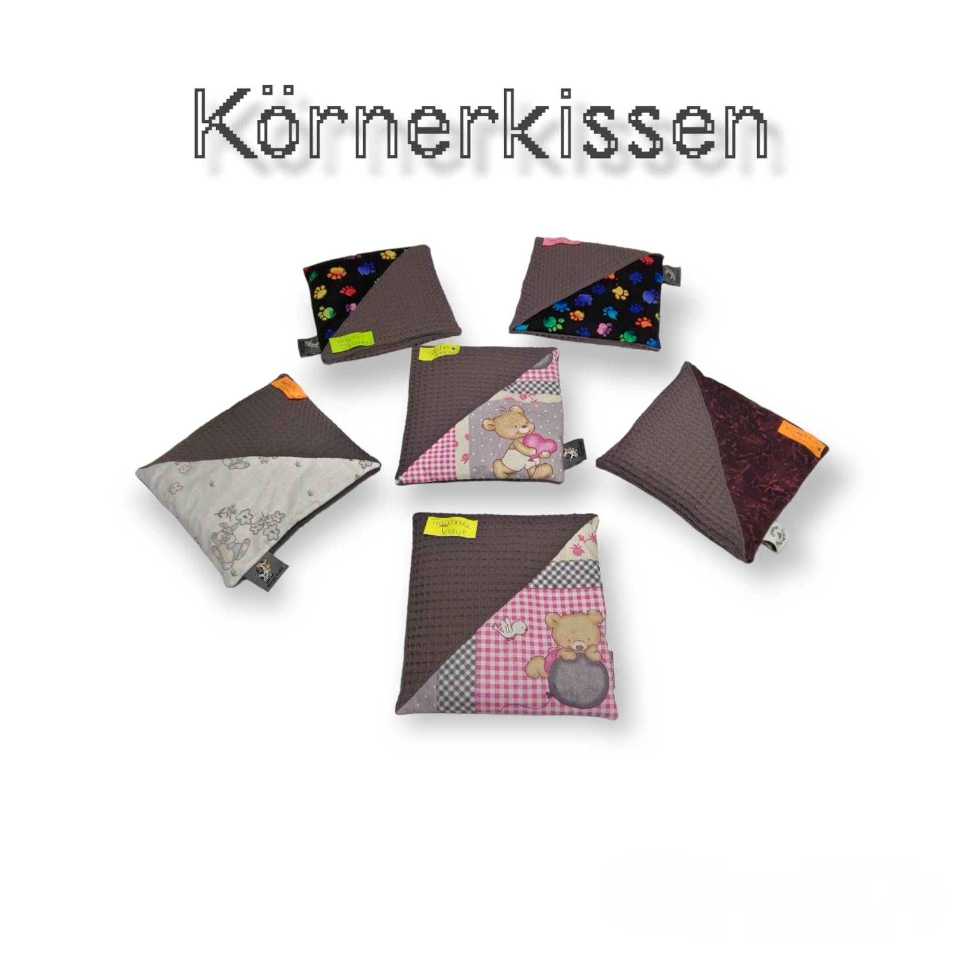 Körnerkissen Dunkel Grau Körnerkissen Dunkel Grau von Etsy - FadenZauberDesign