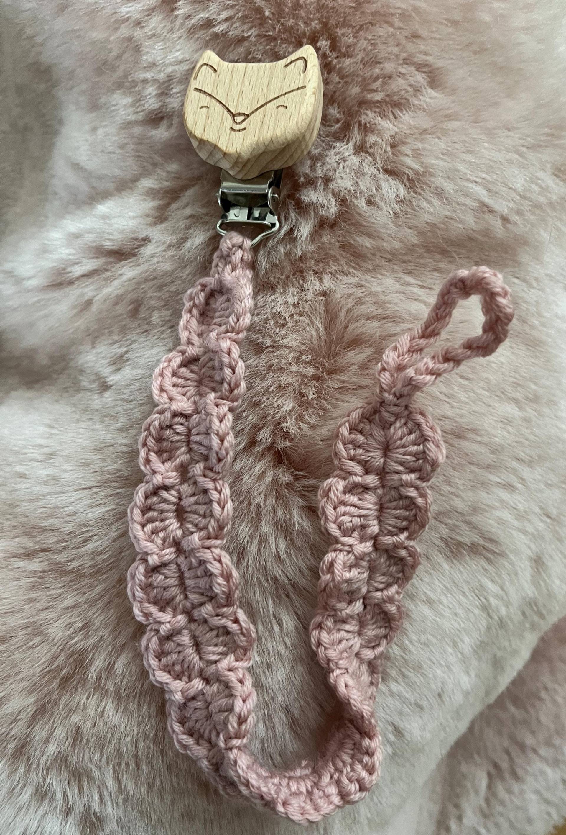 Schnullerkette - Mit Liebe Gehäkelt Schnullerkette - Mit Liebe Gehäkelt von Etsy - FadenliebeCM