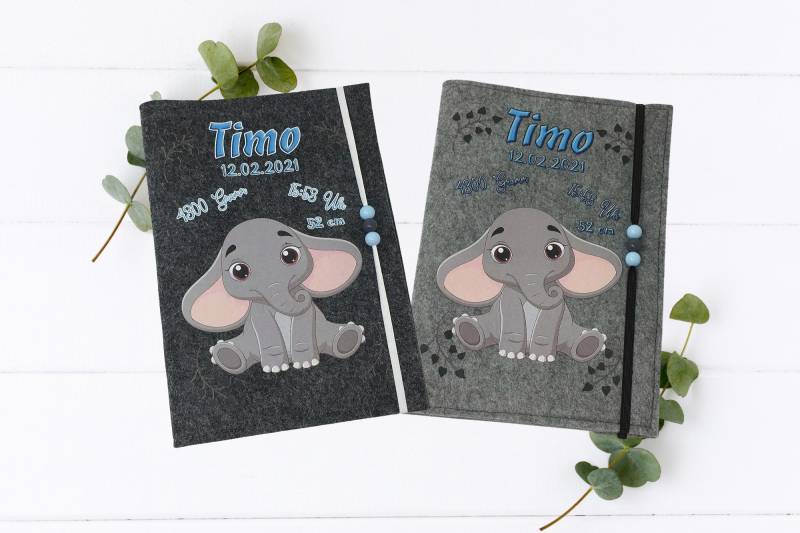 U-Heft Hülle Elefant - Personalisiert Mit Namen & Daten Geschenk Zur Geburt Filzhülle Fach Für Impfpass Und Karten Filz U-Heft Hülle Elefant - Personalisiert Mit Namen & Daten Geschenk Zur Geburt Filzhülle Fach Für Impfpass Und Karten Filz von Etsy - Fadensalat