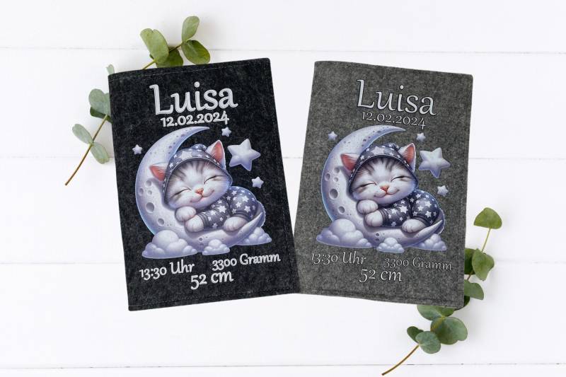 U-Heft Hülle Katze - Personalisiert Mit Namen & Daten Geschenk Zur Geburt Filzhülle Fach Für Impfpass Und Karten U-Heft Hülle Katze - Personalisiert Mit Namen & Daten Geschenk Zur Geburt Filzhülle Fach Für Impfpass Und Karten von Etsy - Fadensalat