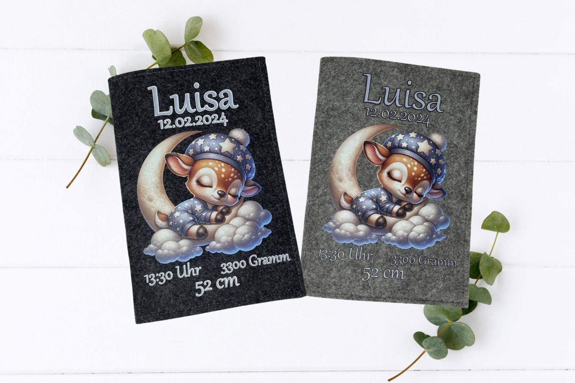U-Heft Hülle Reh Personalisiert - Filz Geschenk Zur Geburt Baby Mädchen/Junge Mit Name & Geburtsdaten Fach Für Impfpass U-Heft Hülle Reh Personalisiert - Filz Geschenk Zur Geburt Baby Mädchen/Junge Mit Name & Geburtsdaten Fach Für Impfpass von Etsy - Fadensalat